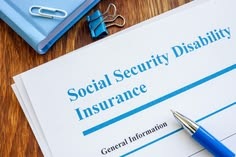 Form with “Social Security Disability Insurance” written at the top, with someone nearby wondering if they can get SSDI after 55 if they need to lie down during the day